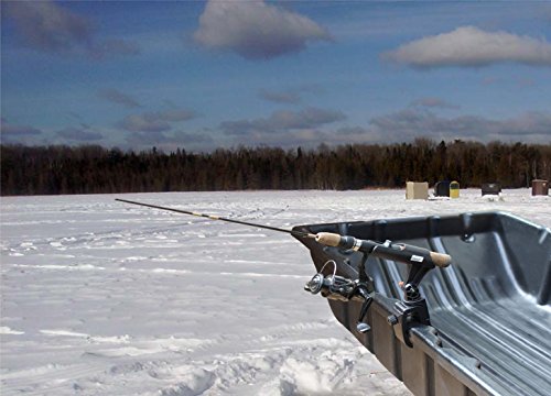 Brocraft Ice Fishing Bucket Rod Holder/Ice Fishing Shelter Rod Holder/Ice Fishing sled Rod Holder - Thumbnail 2