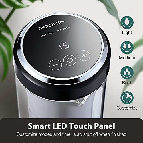 Cold Brew Coffee Maker 2022 POOKIN Electric Iced Cold Brew Maker,Cold Brew in 15 Minute