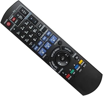 Amazon Com Hcdz Replacement Remote Control For Panasonic Dmp Bd65 Dmp Bd655 Dmp Bd79 Eur7658y90 Blu Ray Dvd Bd Player Office Products