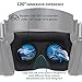3D VR Headset With Remote Controller for 3D Movies & VR Games, Skin-Friendly Lightweight Comfortable Virtual Reality Headset with Stereo Headphone, Fit for 4.7