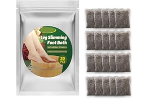 20pcs Lymphatic Drainage Ginger Foot Soak,Natural Mugwort Herb Foot Soak,Ginger Foot Bath Bag Reduce Leg Muscle Pain Foot Car