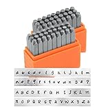ImpressArt- Basic Bridgette Uppercase and Lowercase Letter Metal Stamp Set