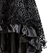 frawirshau Gothic Vintage Lace up Corset Moulin Rouge Showgirl Clubwear Fancy Dress 2XL