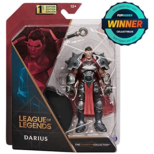 League Of Legends, 4Inch Darius Collectible Figure W/Premium Details