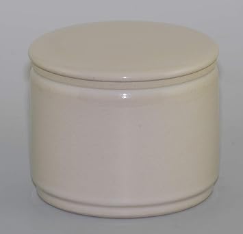 Original französische wassergekühlte keramik butterdose. Nie mehr harte butter zum frühstück. klein, ca 125 g butter, creme w
