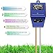 JeahoreKy Soil pH Meter, 3-in-1 Soil Test Kits with Moisture,Light and PH Tester for Plants, Garden, Farm, Lawn, Indoor & Outdoor (No Battery Needed)thumb 3