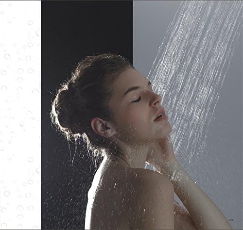 Vantory VS056-1 51" Stainless Steel Rainfall Shower Panel Tower System with body Jets&amp;Handheld Shower