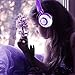 Esonstyle Kids Headphones Over Ear with LED Glowing Cat Ears,Safe Wired Kids Headsets 85dB Volume Limited, Food Grade Silicone, 3.5mm Aux Jack, Cat-Inspired Purple Headphones for Girls (Purple)thumb 4