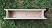 New Age Garden EPWB103-R30 ecoFLEX Rectangular Flower or Herb Window Box, 30