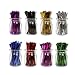 HRX Package 4 inch Metallic Twist Ties Good for Christmas Cello Wedding Party Candy Bags (8 colors of 1600pcs)