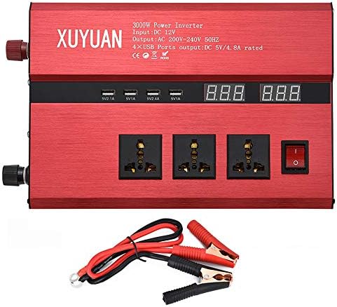 B08hmy71sy 24vコンバーター100v 110v 純粋な正弦波 1500w連続電力 携帯電話 コンピューター ラップトップ カメラ用車の インバーター 12v 産業 研究開発用品 大型家電 V V 3000w純粋な正弦波インバーター12 正規激安 カーアクセサリ