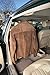 Ideas In Life Auto Valet Wood Hanger for Car Seat - Headrest Hanger Mounts Supports Keeps Clothes Wrinkle Free