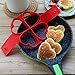 Pancake Mold, 100% Non-Stick, Egg Mold Shaper, Kitchen Tool (Applicable to Pan)