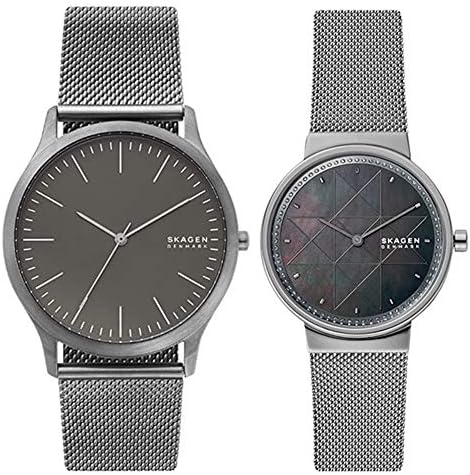 ペアウォッチ 推奨 収納box メンズ レディース John ジョン Annelie アネリー Skw6553skw22 34mm 41mm ステンレス 腕時計 並行輸入品 メッシュ