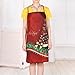 Hot Sale!! Christmas Exquisite Apron,Lelili Christmas Style Cartoon Printed Waterproof Kitchen Dinner Apron (C)