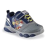 Nickelodeon Toddler Boy's PAW Patrol Sneaker, Blue/ Gray Light-up