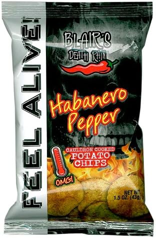 Amazon ブレアーズ ハバネロ ポテトチップス 43g 10個入り ブレアーズ スナック菓子 通販