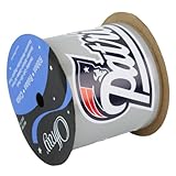 NEW ENGLAND PATRIOTS RIBBON-NEW ENGLAND PATRIOTS HAIRBOW RIBBON, CRAFTING RIBBON, GIFT WRAP RIBBON-2 1/2