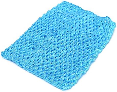 Vegan Boutique Wholesale Princess 9 Inch Crochet Top for Kids Sold Individually (Lake Blue)