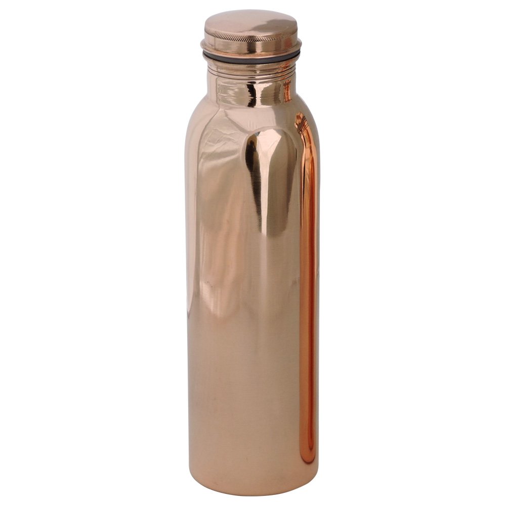 HealthGoodsIn Traveller's Pure Copper Water Bottle for