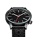 KOMONO Unisex KOM-W2012 Winston Brogue Series Analog Display Japanese Quartz Black Watch