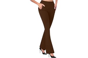 AEPTDEO Slacks for Women 2025 Stretchy Office Pants High Waisted Business Work Pants with Pockets Casual Summer Trousers