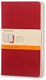 Set De 3 Cahiers Moleskine Lignés - Format 13x21cm - Couverture Souple Noire