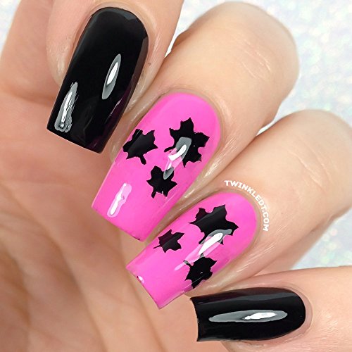 Falling Leaves Nail Vinyls By Twinkled T - 1 Sheet of 24 Vinyls