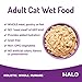 Halo Adult Grain Free Wet Cat Food Soft Pate, Salmon Recipe in Broth, Healthy Cat Food with Real, Whole Salmon, 3 oz Can (Pack of 12)