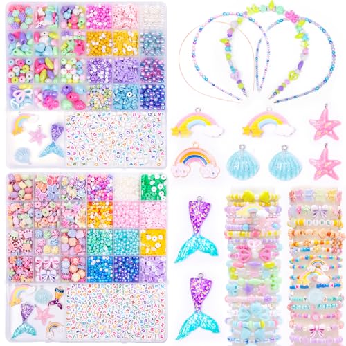 Bracelet Making Kits for Girls - Pink & Blue