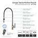 Kraus KPF-2730SS Modern Crespo Single Lever Commercial Style Kitchen Faucet with Flex Hose, Stainless Steel