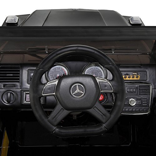 Mercedes by ZAAP G65 12v Ride On Kids Electric Battery Toy Car Black (Certified Refurbished)