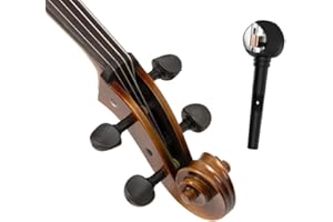 Mechanical Geared Tuning Pegs Set with Internal Gear Drive Finetune Control, Compatible with 4/4 3/4 1/2 1/4 1/8 and 1/10 Siz