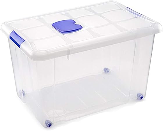 Plastic Forte - Caja de ordenación n 4 55 litros: Amazon.es: Hogar