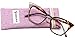 SOOLALA Womens Quality Readers Stylish Oversized Cat Eye Custom Reading Glasses