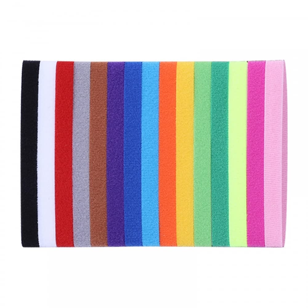 15pcs Pet ID Collars, 15 Colors Whelping Puppies Collars Double Sided Soft Adjustable for Newborns Puppies Kittens