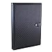 Caddy Bay Collection Black Quilted Jewelry Presentation Folder Storage Display Case Organizer