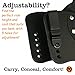 FoxX Holsters Kimber 1911 Ultra Carry II, Ultra TLE II in The Waist Band Hybrid Holster (Black)