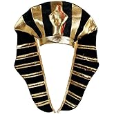 Clobeau Pharaoh Hat Egyptian Headpiece King TUT Costume King Pharaoh Costume Adult Pharaohs Headpiece Egyptian Halloween Costumes Cosplay Dress Up Themed Party Supplies Pharaohs Costumes