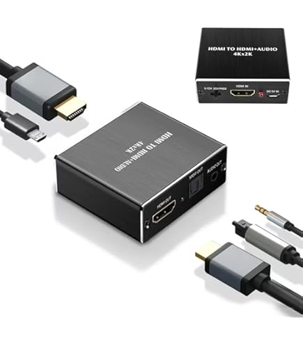Fusor/Combinador HDMI DMA | Integra 2 Señales En 1 Pantalla | Resolución 4K 60Hz | Para Gaming Y Videoconferencias