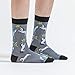Sock It To Me, Mens Crew, Sea (Men's Crew: Unicorn vs. Narwhal)