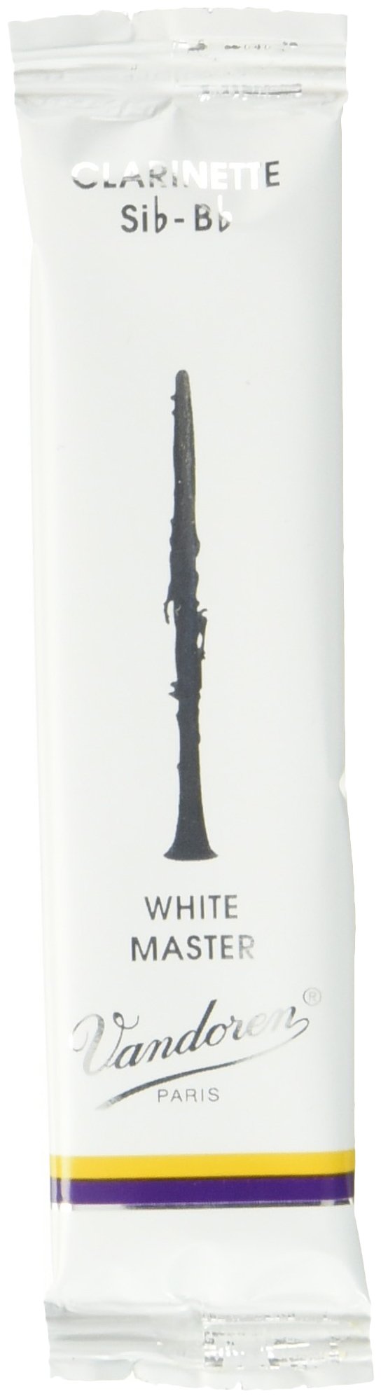 Vandoren CR162T/50 Master Traditional Clarinet 2 Strength Reeds – 50 Units, white