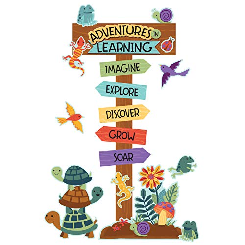 Carson Dellosa Nature Explorers Adventures in Learning Bulletin Board Set (110389) Pricepulse