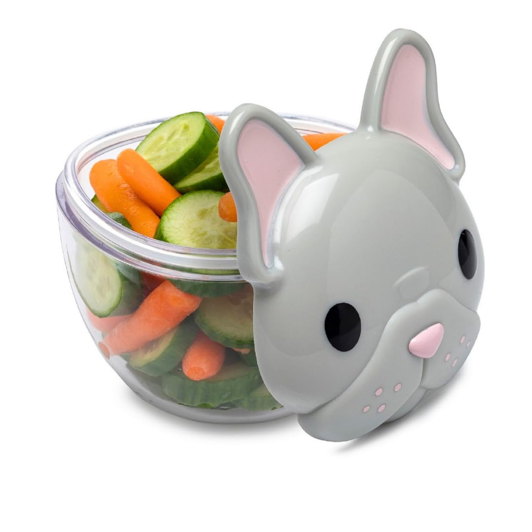 melii Animal Snack Container (French Bulldog) — image 1