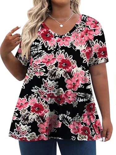 Tencede Plus Size Tunic Top
