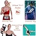 Ultimate Black Waterproof Running & Swimming Belt - Essentials Holder for Gym, Beach, Kayaking, Ski - Fits iPhone, Samsung - Touchscreen IPX8 Dry Waist Bag Pouch - Adventure-Ready Performance