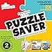 Puzcraft Puzzle Saver Adhesive Sheets (12 Sheets) Easiest Alternative to Messy Puzzle Glue