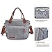 UTOTEBAG Cooler Bag Nylon Insulated Cooler Box Wide Open Lunch Bag Leak-Proof Lunch Tote Large Capacity Cooler Tote with Removable Shoulder Strap for Men/Picnic/Beach/Camping/Fishing(Grey)thumb 4
