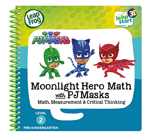 LeapFrog LeapStart 3D Moonlight Hero Math with PJ Masks Book