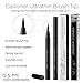 Waterproof Liquid Eyeliner by Mea a Semi Permanent Ultra Black Eye Liner withPrestige All Day Stay Brush giving you that Wild & Intense Covergirl Beauty - Glossy Matt Feather Tip